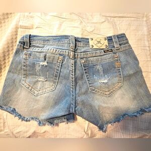 Miss Me cutoff shorts